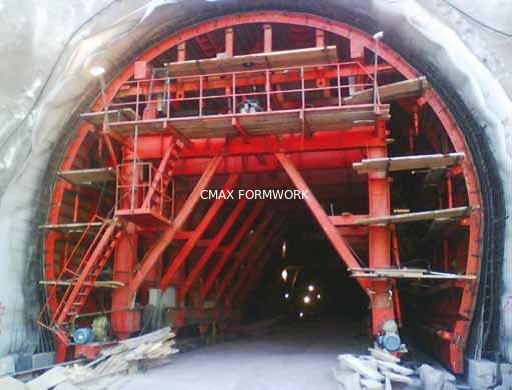 Dauerhaftes Tunnel-Verschalungs-System/Tunnel-Futter-Laufkatze